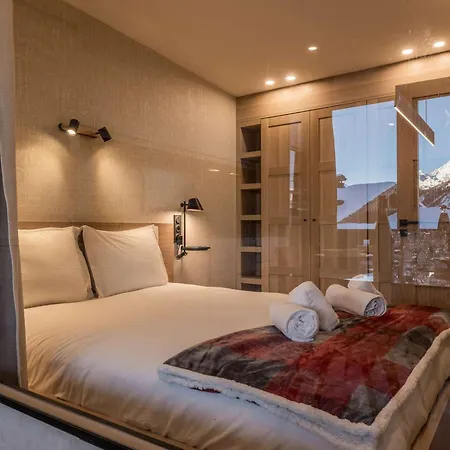 아파트 Bel Renove, 42m², 1850, 4 Pers, Centre Station, Skis Aux Pieds - Fr-1-631-211 *